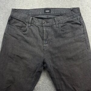 Hudson Sartor Slouchy Skinny Jeans Men's 34x29 Gray Stretch Denim USA Made